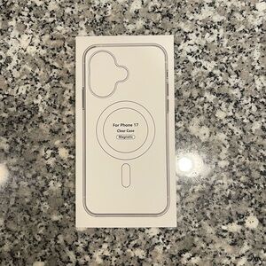 iPhone 17 & iPhone 17 Pro Max MagSafe Clear Case – NEW